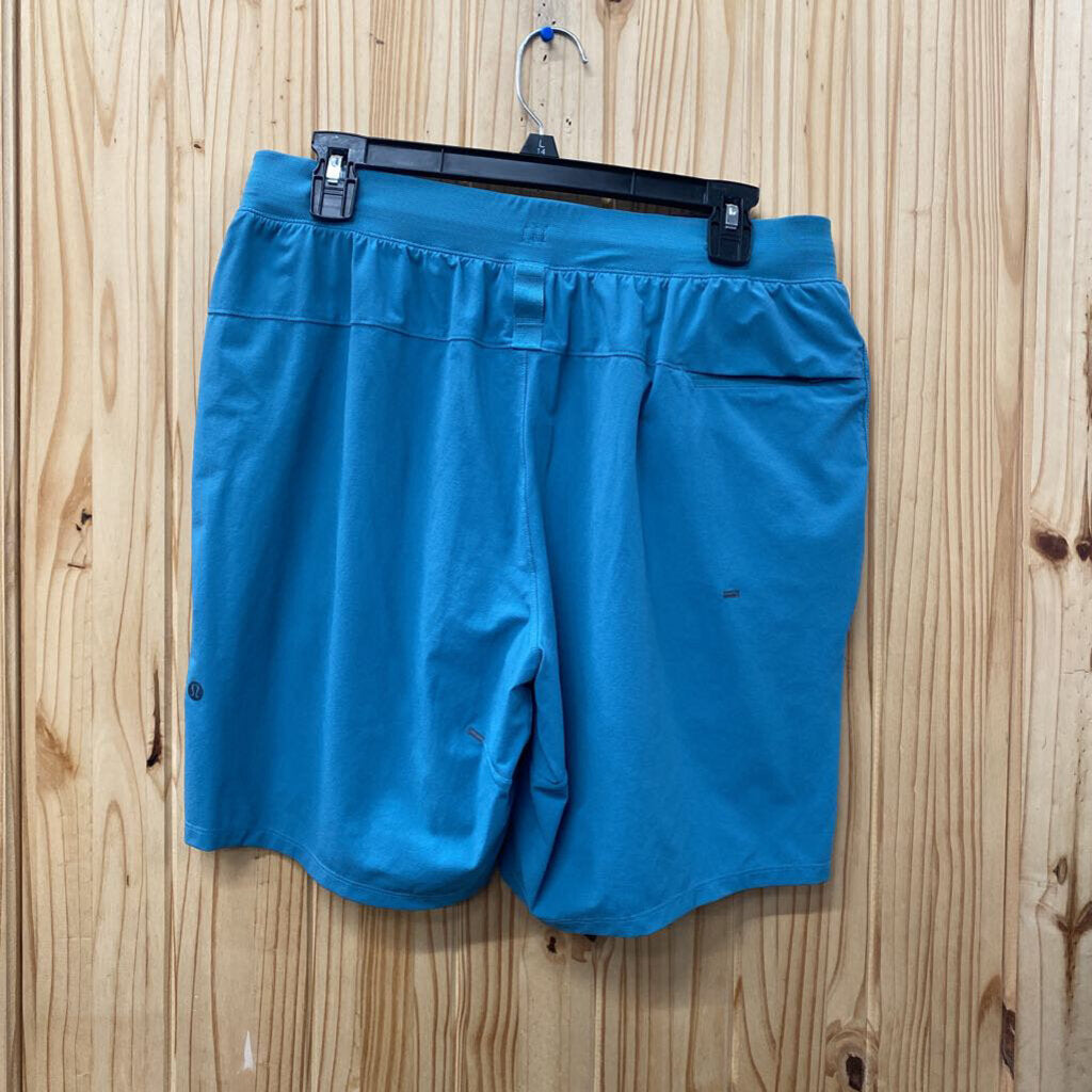 MENS LULULEMON TEAL SHORTS L