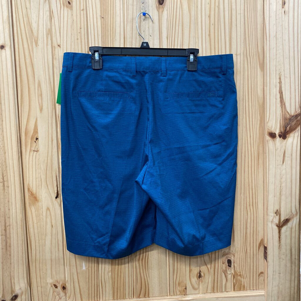 MENS GREG NORMAN DK TEAL SHORTS 36