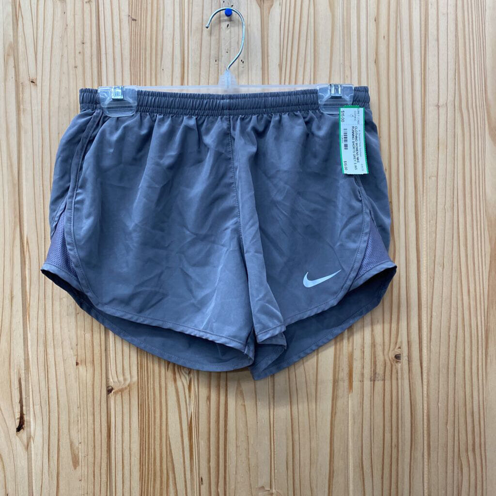 WOMENS NIKE RUNNING SHORTS GREY S