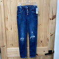 GIRLS KANCAN DK DENIM DIST. JEANS 10