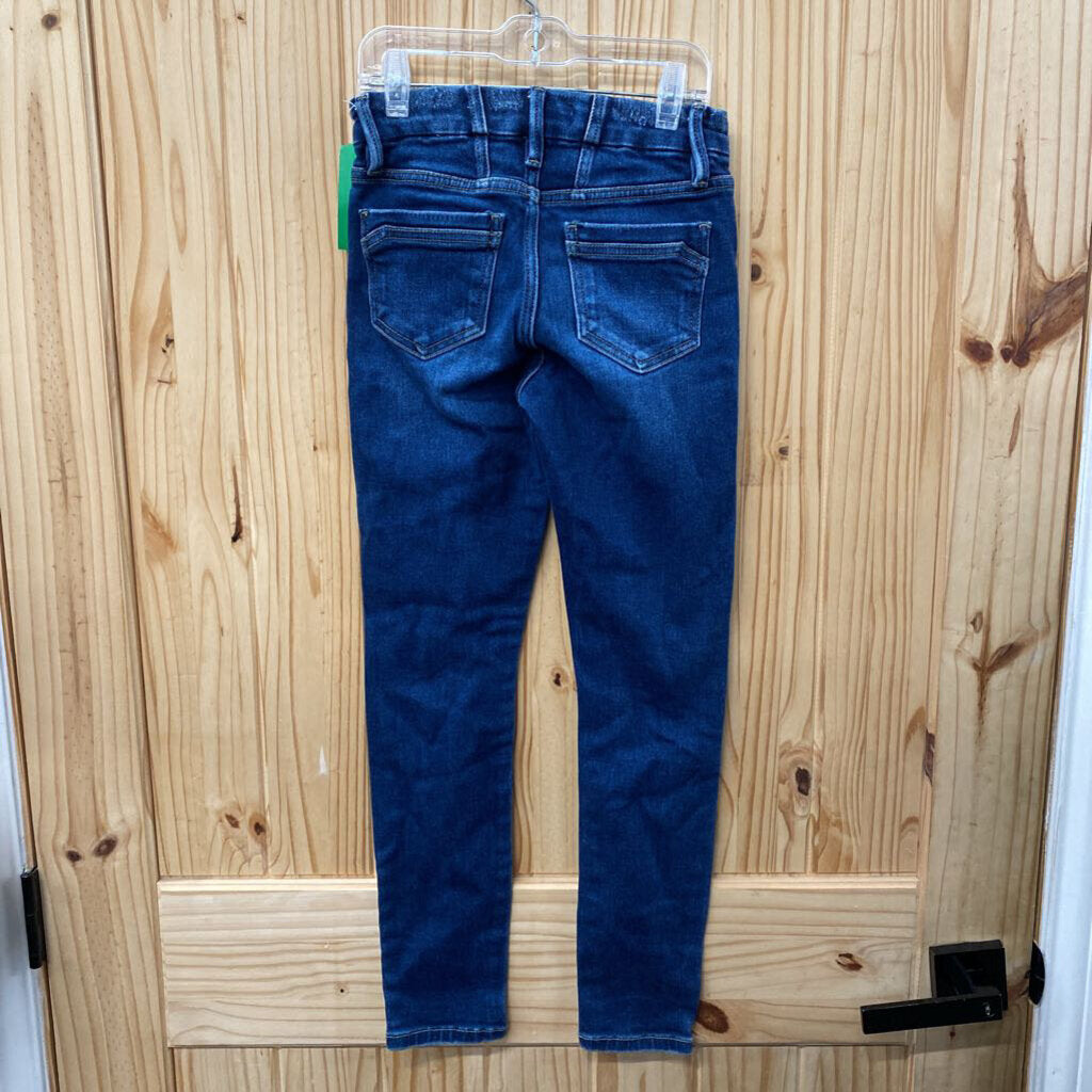 GIRLS KANCAN DK DENIM DIST. JEANS 10