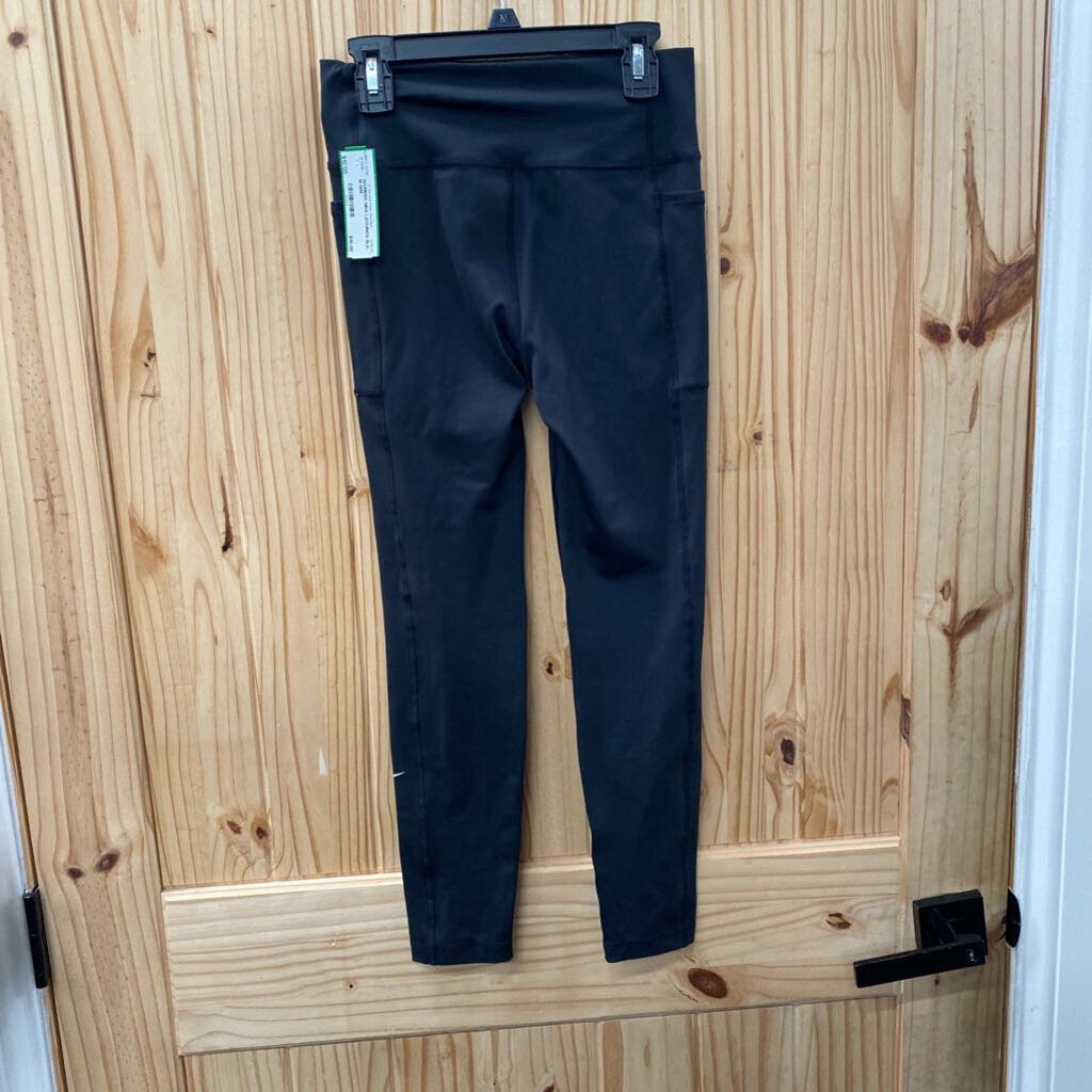 WOMENS NIKE LEGGINGS BLK M