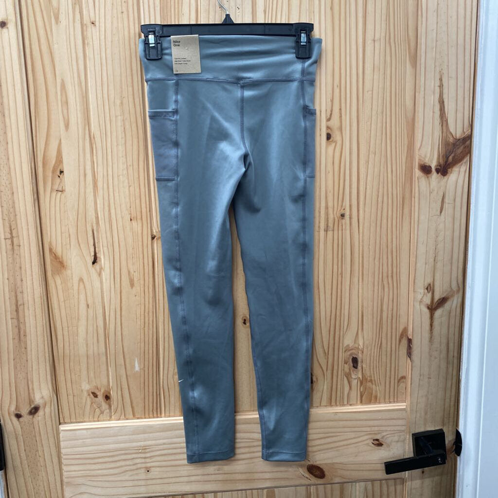 WOMENS NIKE LEGGINGS SAGE/WHITE M NWT