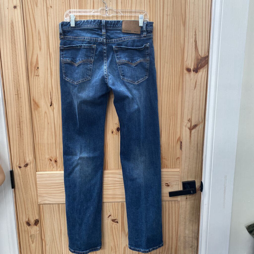 MENS ROCK & ROLL VINTAGE DALE BRISBY DENIM JEANS 30X34