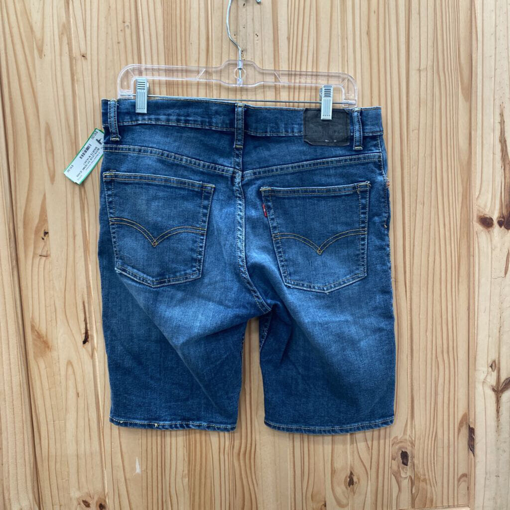 BOYS LEVIS 511 DENIM JEANS SHORTS 16 HUSKY