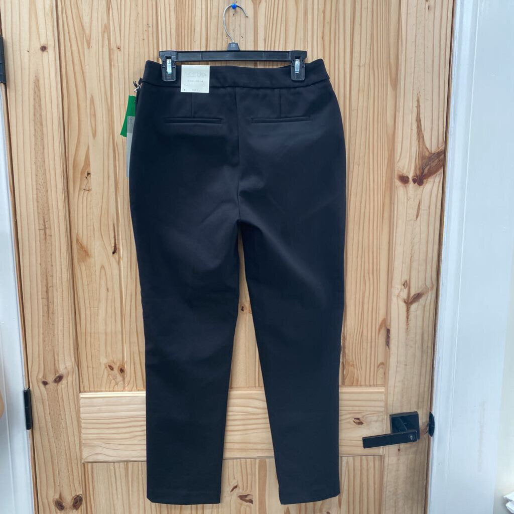 WOMENS RACHEL ZOE BLK CASUAL PANTS 6 NWT
