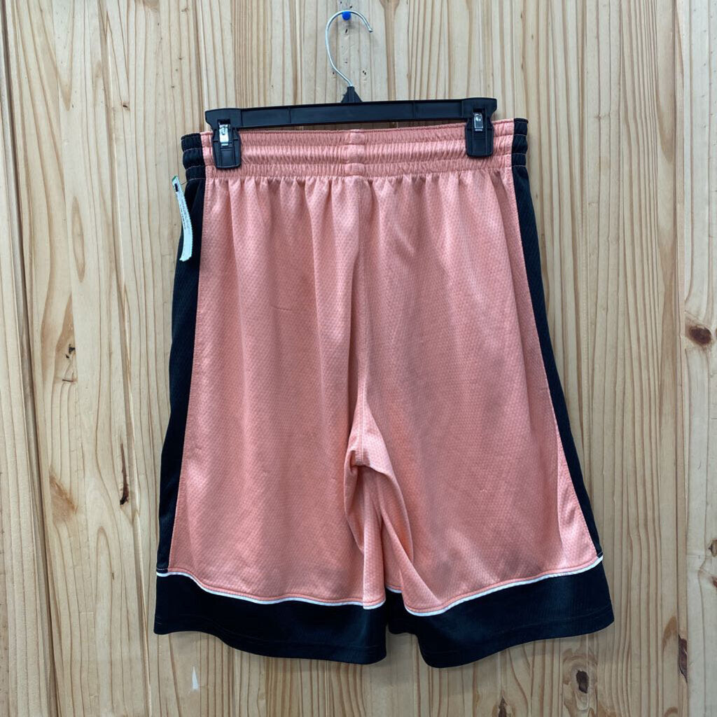 MENS NIKE SHORTS ORANGE/BLK M