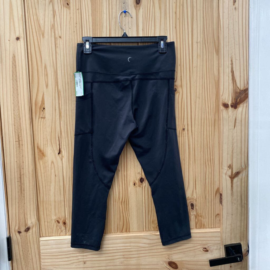 WOMENS ZYIA BLK LEGGINGS 8/10