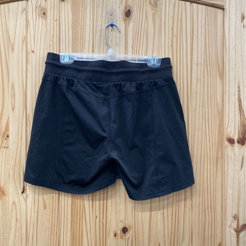 WOMENS ZYIA BLK SHORTS L
