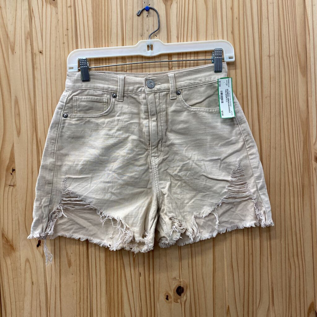WOMENS AMERICAN EAGLE TAN SHORTS 2
