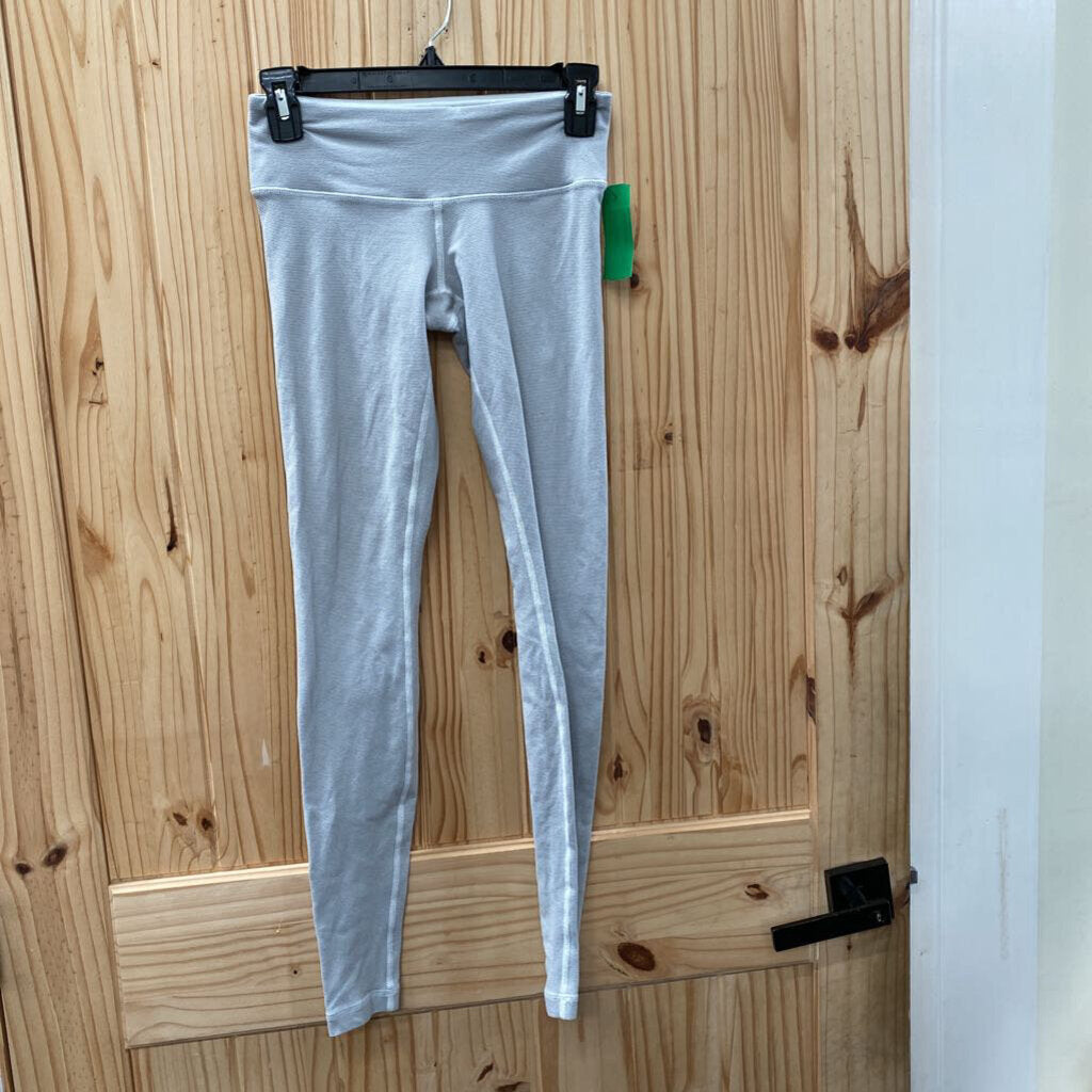 WOMENS LULULEMON LT GREY LEGGINGS 4