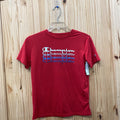 BOYS CHAMPION RED SHIRT M 8