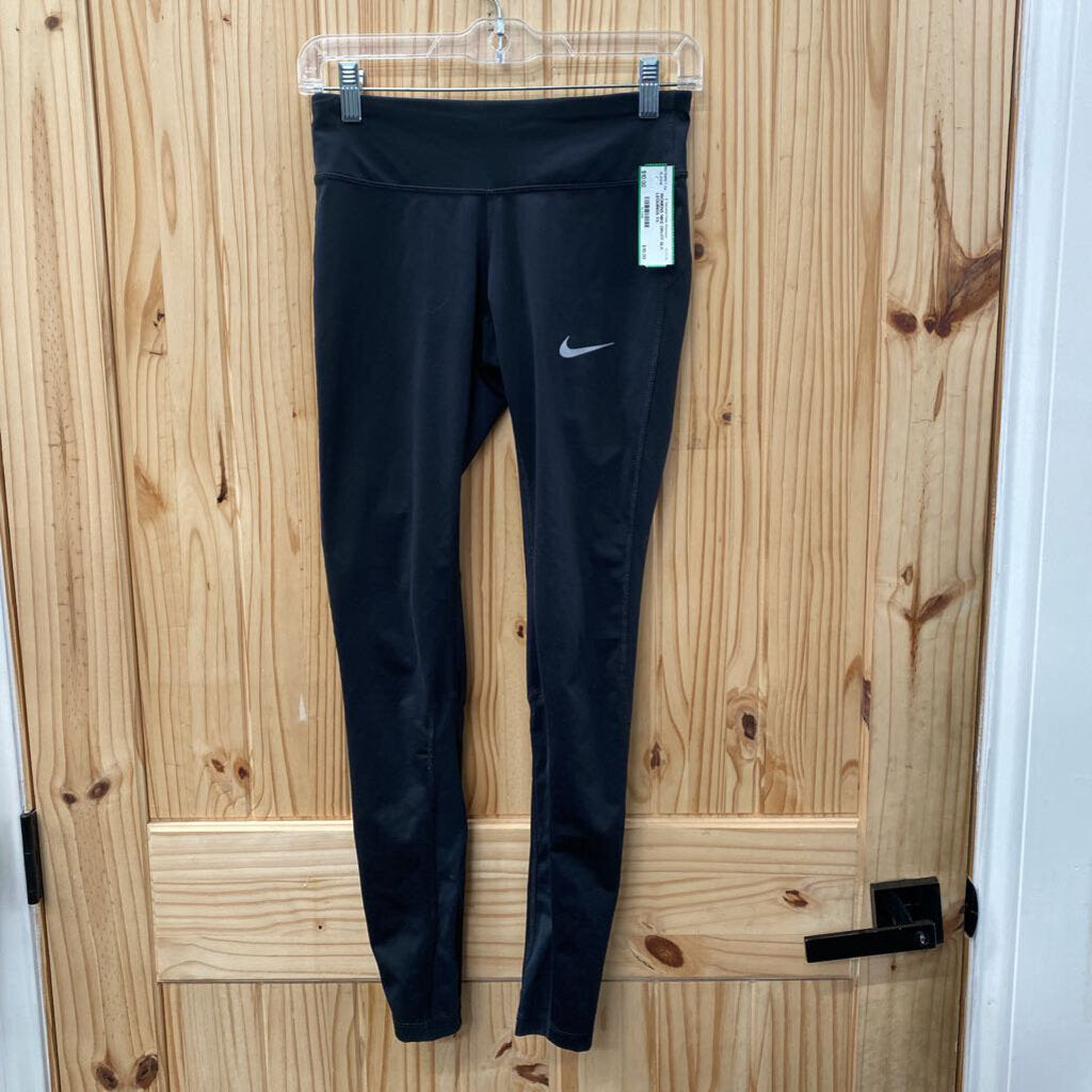 WOMENS NIKE DRI-FIT BLK LEGGINGS XS