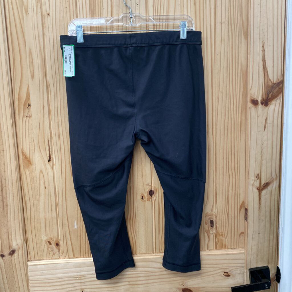 WOMENS UNDER ARMOUR BLK CAPRIS XL