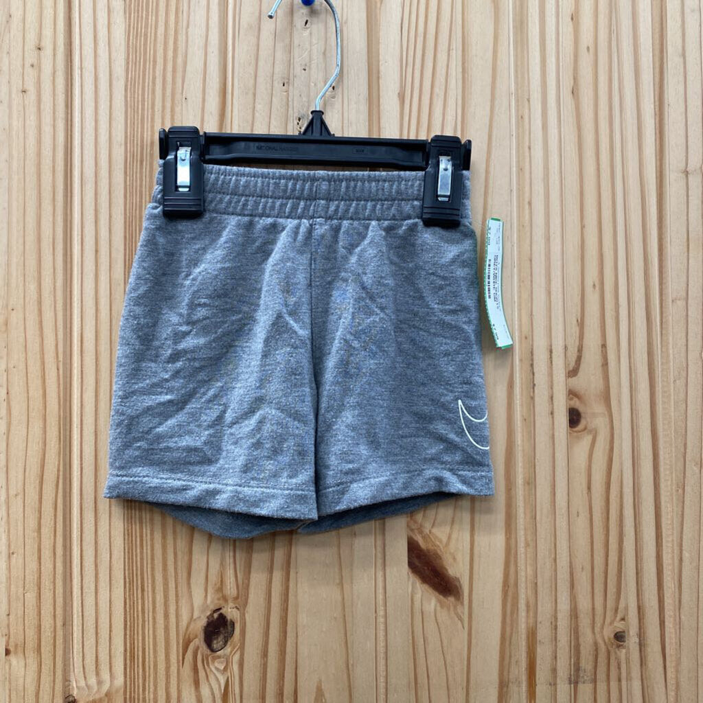 BOYS NIKE SHORTS GREY/WHITE 12M
