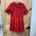 WOMENS FRNCH RED CASUAL DRESS L NWT