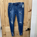 WOMENS KANCAN DENIM DIST. JEANS 15