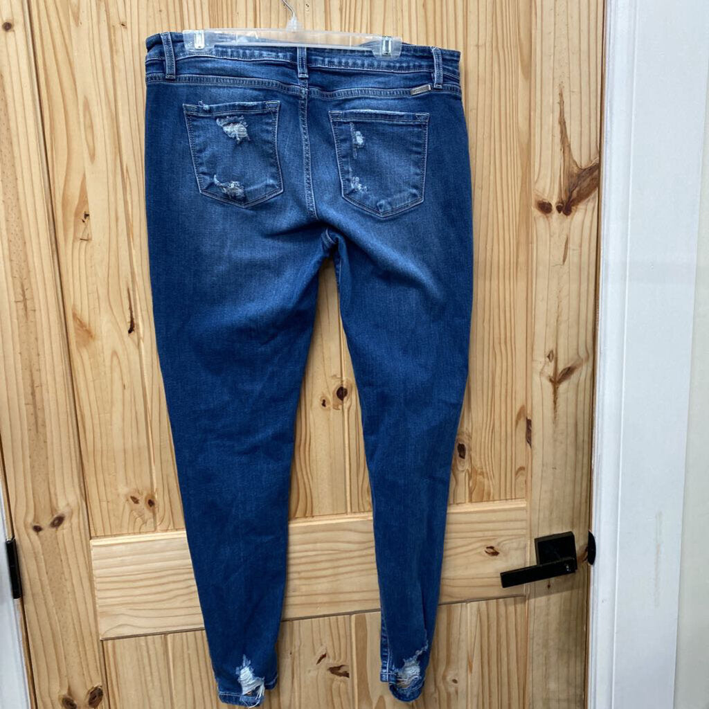 WOMENS KANCAN DENIM DIST. JEANS 15