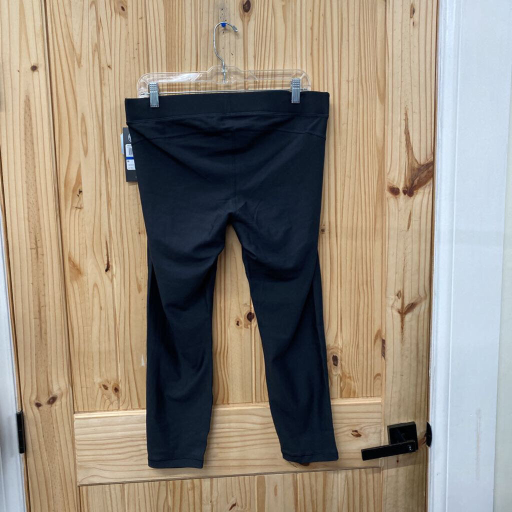 WOMENS UNDER ARMOUR LEGGINGS BLK L NWT