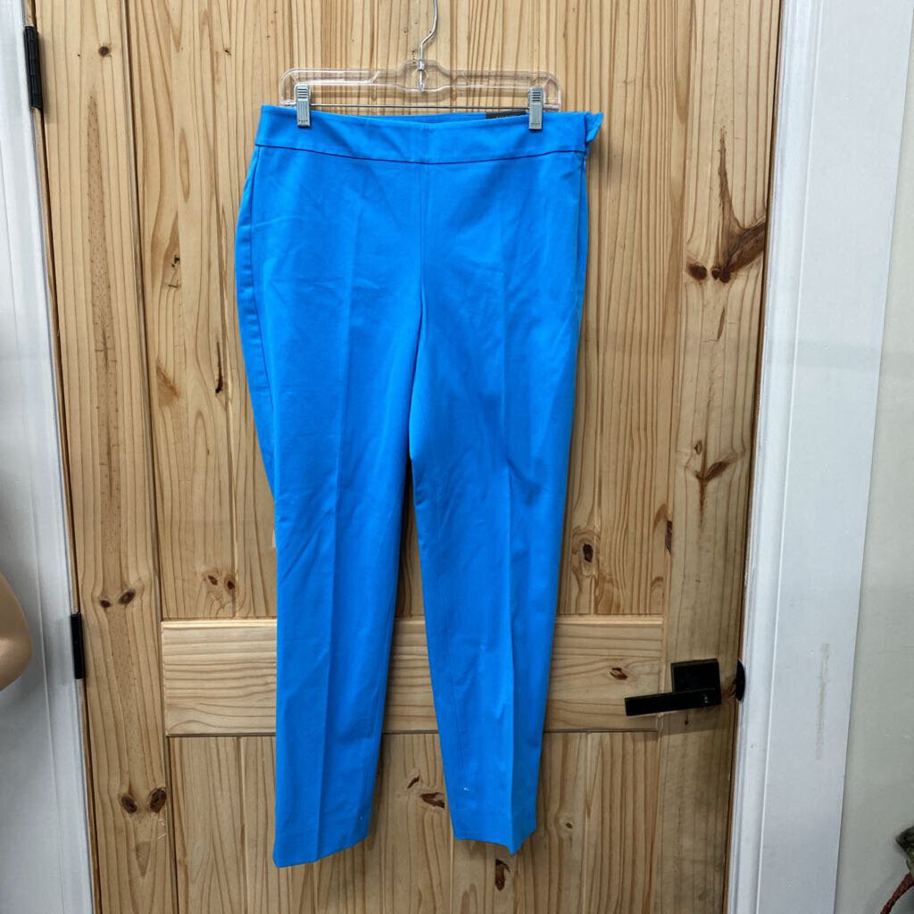 WOMENS TALBOTS SKY BLUE CASUAL PANTS 8 NWT