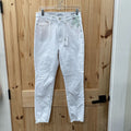 WOMENS JUDY BLUE WHITE PANTS 7 NWT