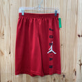 BOYS JORDAN SHORTS RED/BLK XL 13/15