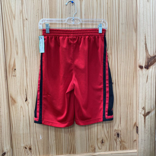 BOYS JORDAN SHORTS RED/BLK L 12/13