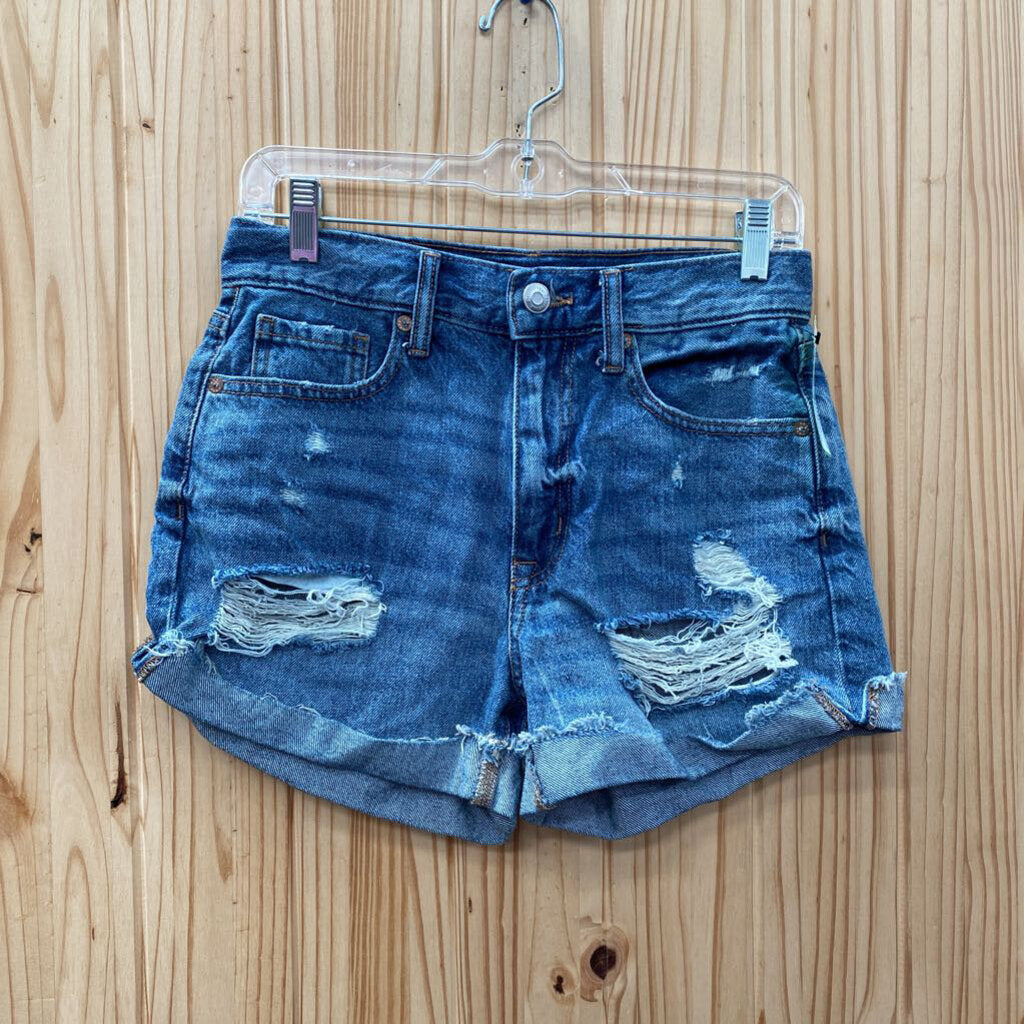 WOMENS AERO LT DENIM JEAN SHORTS 2