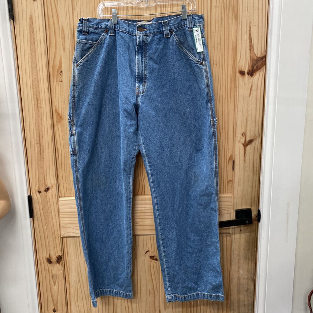 MENS LEVI STRAUSS LT DENIM JEANS 36X32