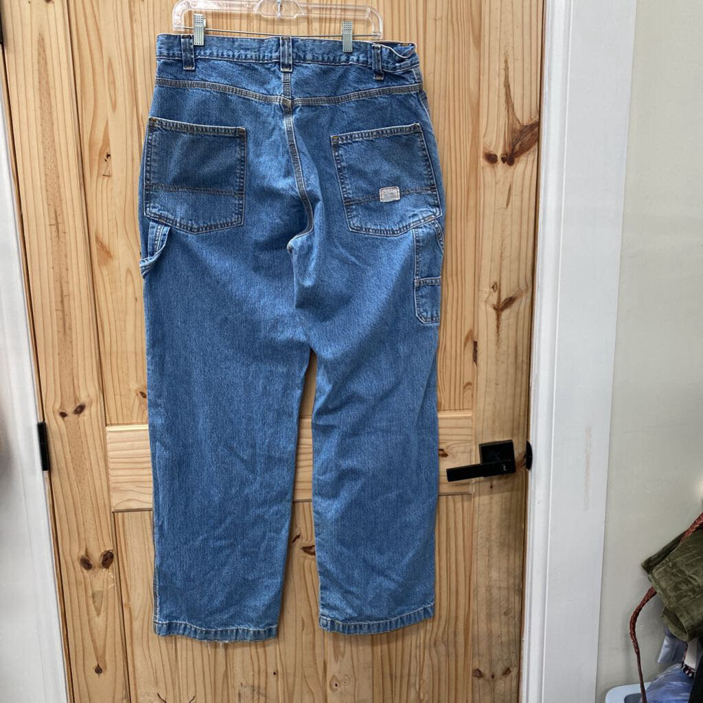 MENS LEVI STRAUSS LT DENIM JEANS 36X32