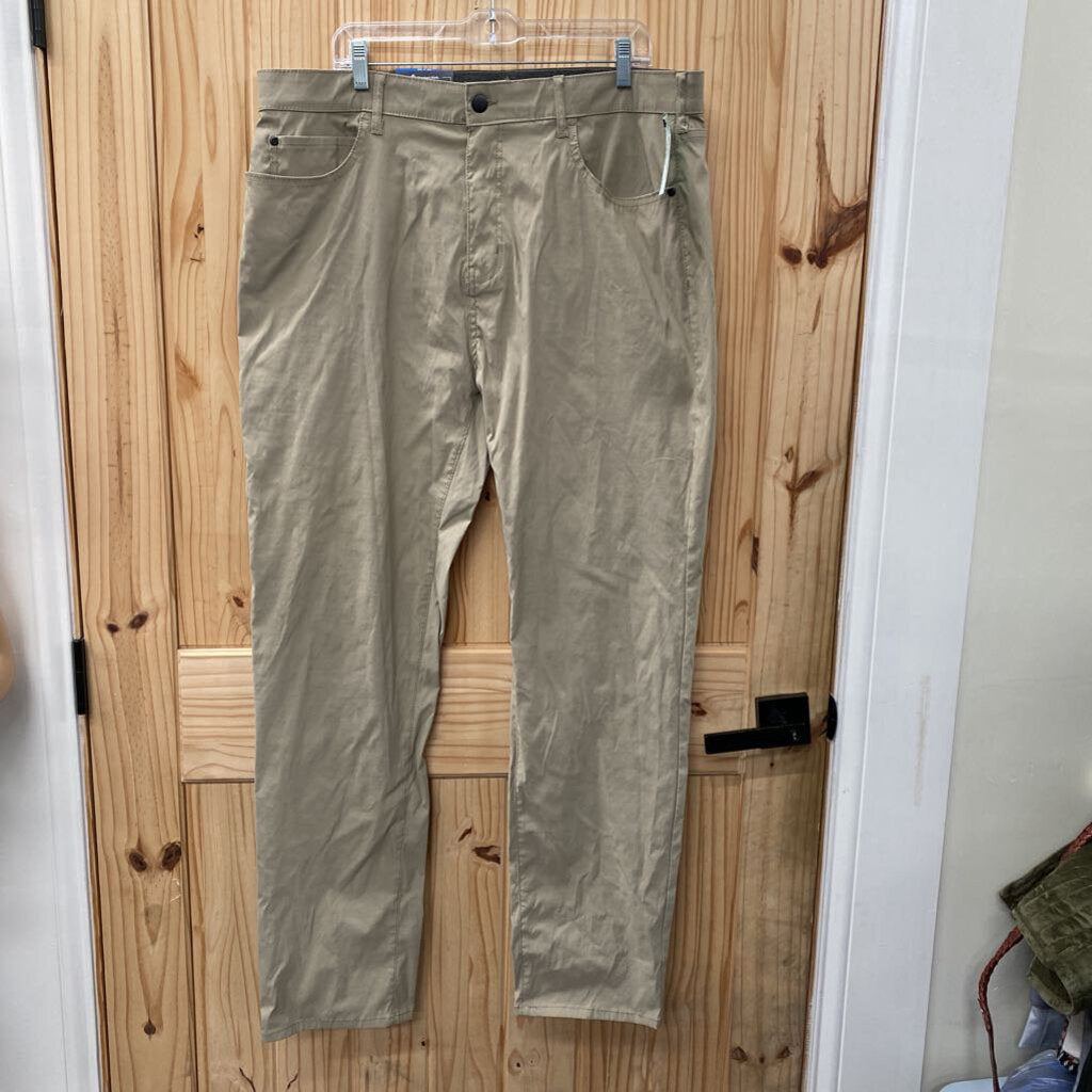 MENS DENALI PANT TAN 38X32 NWT