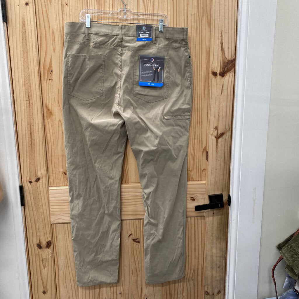 MENS DENALI PANT TAN 38X32 NWT