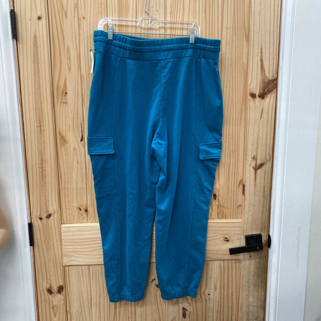 WOMENS JOY LAB TEAL PANTS XL