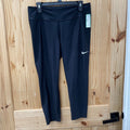 WOMENS NIKE BLK LEGGINGS L