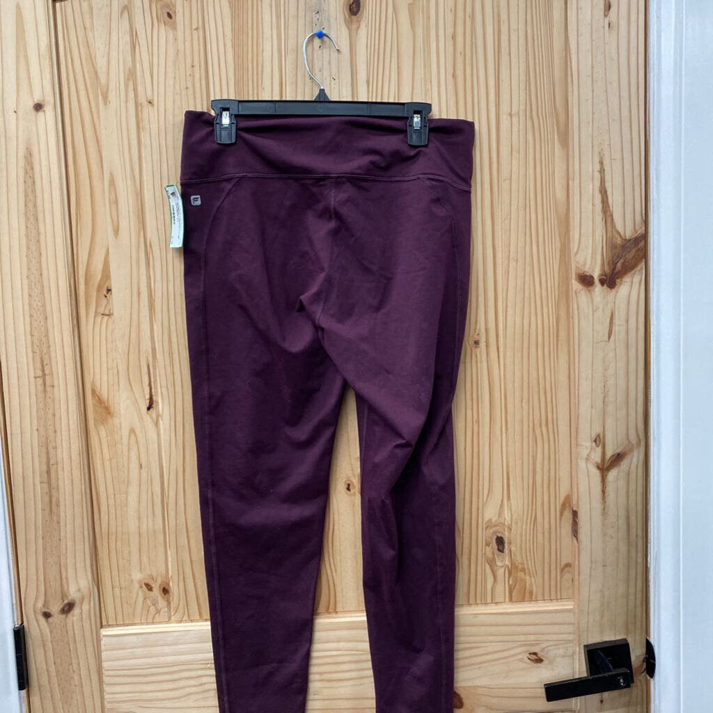 WOMENS FABLETICS PLUM LEGGINGS XXL