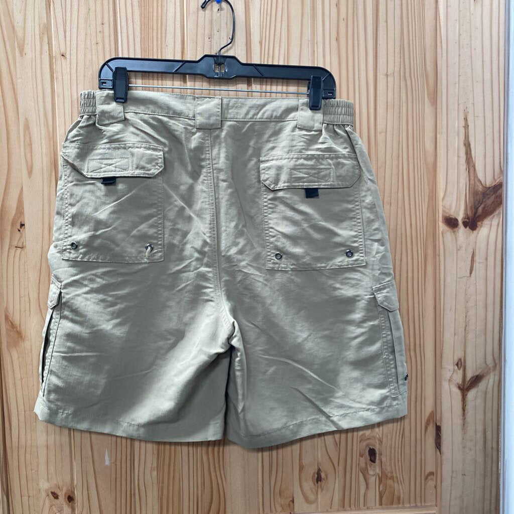 MENS BIMINI BAY DK TAN SHORTS 38