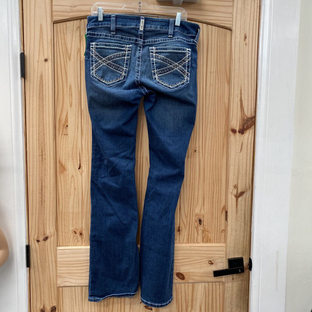 WOMENS ARIAT FLARE DENIM JEANS 31L