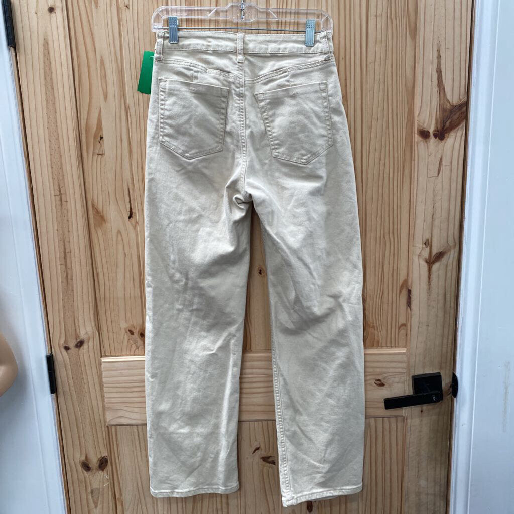WOMENS RUE 21 TAN DIST. JEANS 6