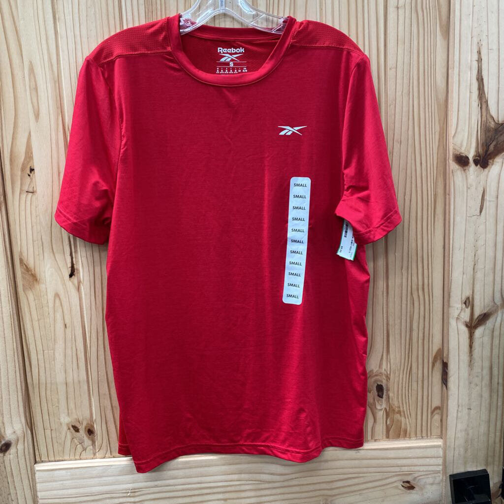 MENS REEBOK SHIRT RED S NWT