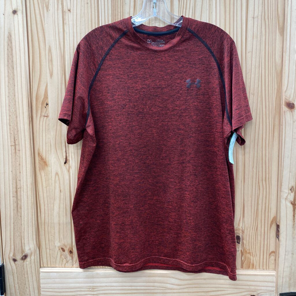 MENS UNDER ARMOUR SHIRT WINE L