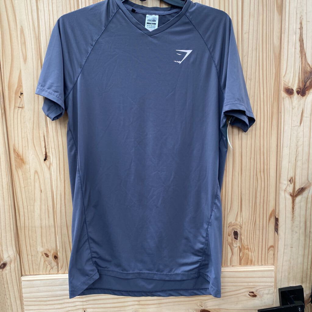 WOMENS GYMSHARK DK GREY SHIRT S