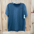 WOMENS NIKE DRI-FIT GREEN/BLK SHIRT M