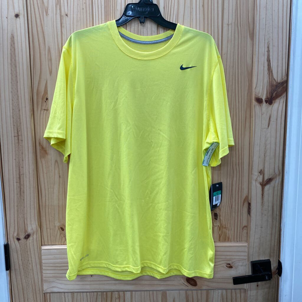 MENS NIKE SHIRT YELLOW XL NWT