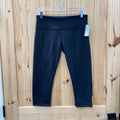 WOMENS LULULEMON BLK CAPRI LEGGINGS 8