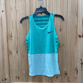 GIRLS NIKE TANK AQUA L 12