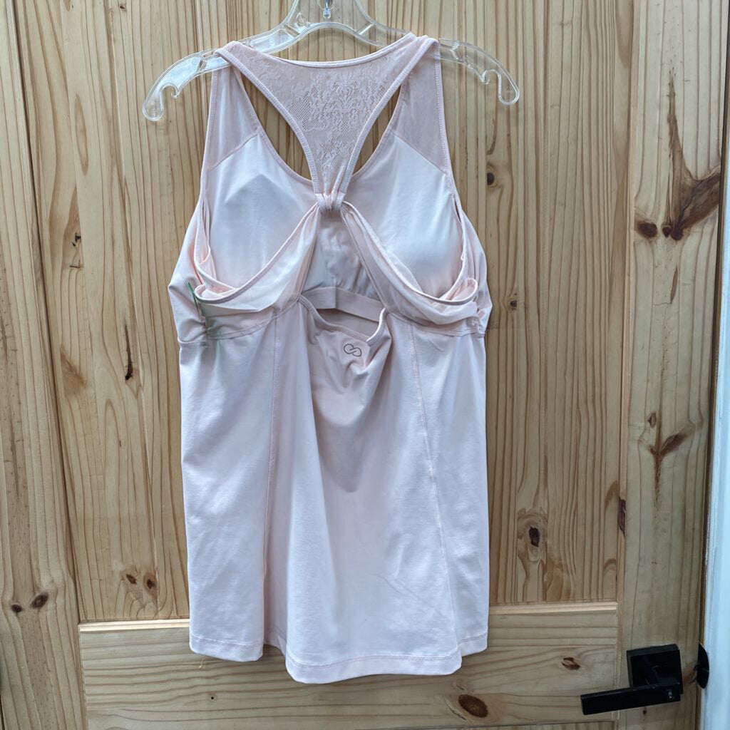WOMENS CALIA PEACH ATHLETIC TOP XL?