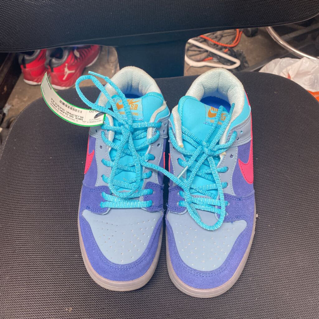 NIKE SB DUNKS PRO BLUE/PINK SHOES 6.5