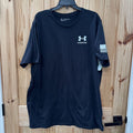 MENS UNDER BLK/WHITE SHIRT 2XLT