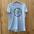 BOYS UNDER ARMOUR SHIRT LT GREY/BLK YMD 10