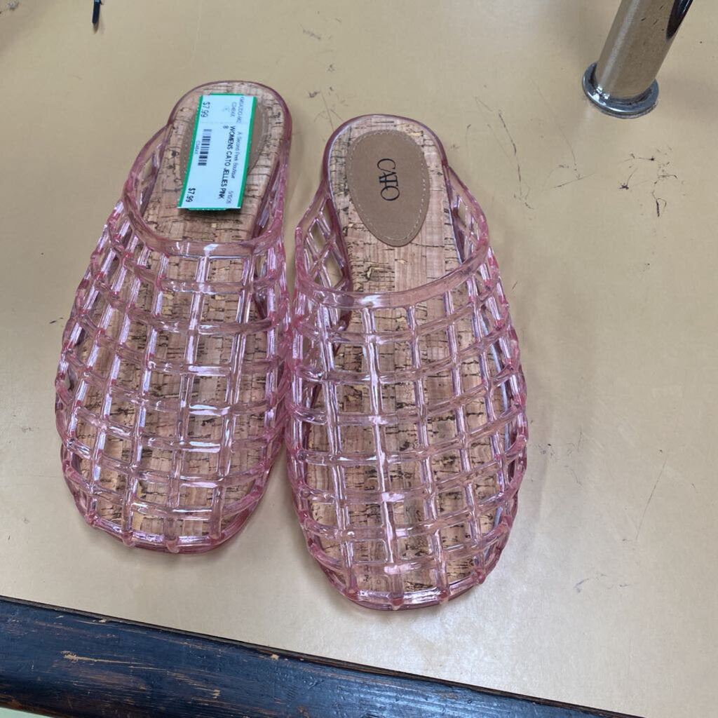 WOMENS CATO JELLIES PINK 8
